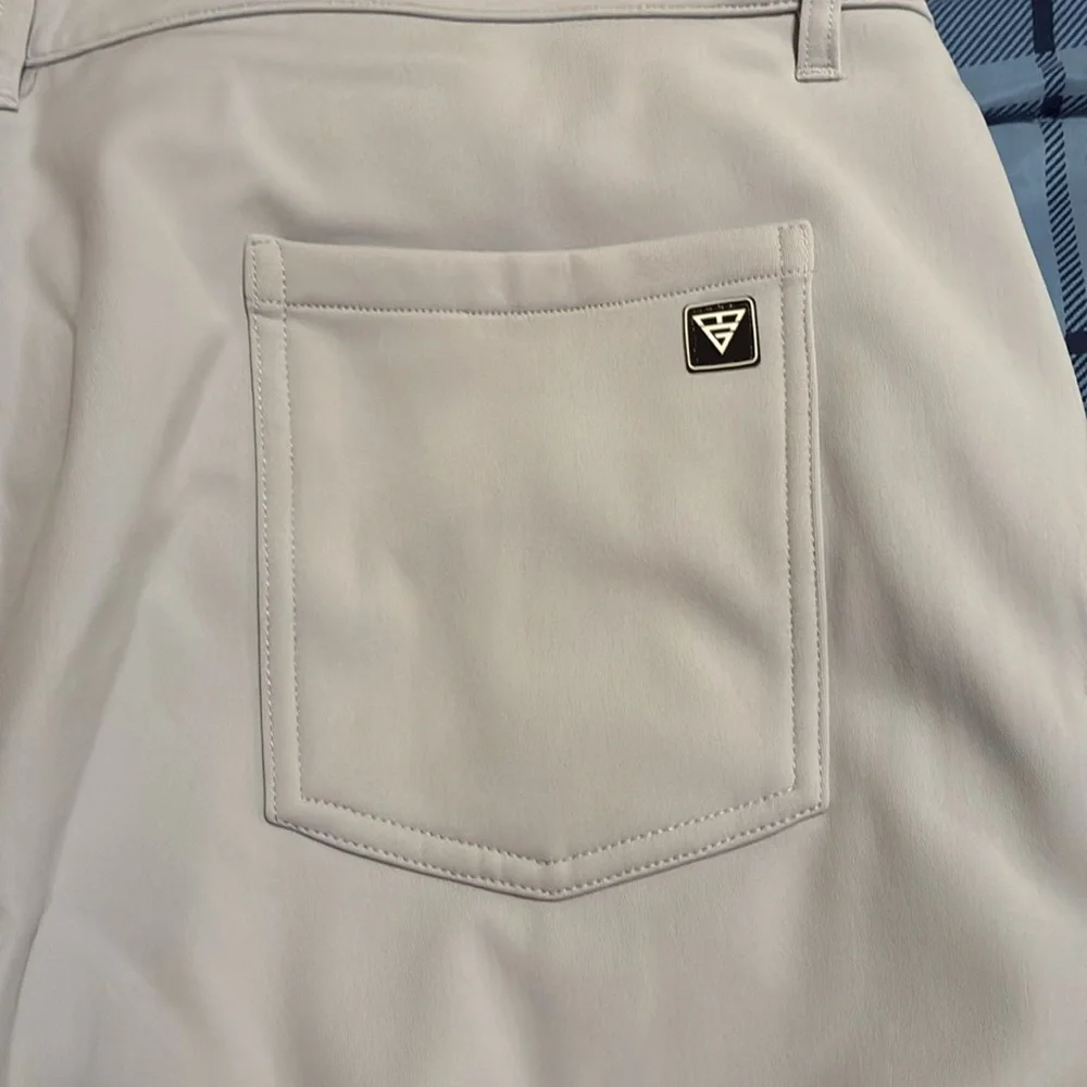 NWT Maelreg Men’s Performance Proflex Gray Pants 38 X 32 wicking sun smart